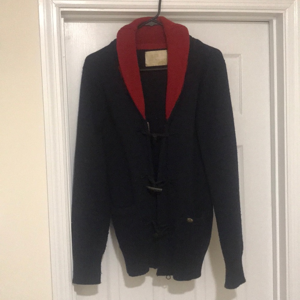 Scotch & Soda Zip/Toggle Sweater